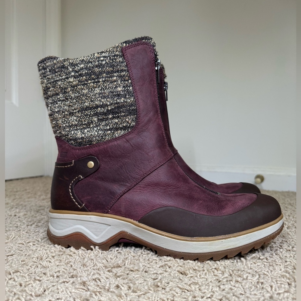 Merrell Eventyr Waterproof Select Grip Warm 200g Insulated Size 9.5 Boots Wine